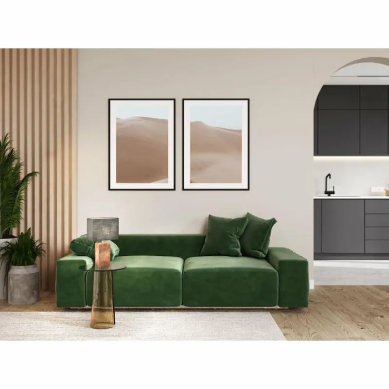 Lampes En Tissu-Luminaires Fischer & Honsel Lampe de table Fischer & Honsel Bronco Couleur bois, 1 lumière