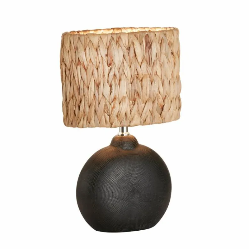 Luminaires Fischer & Honsel Lampe de table Fischer & Honsel Hyazinthe Noir, 1 lumière* Lampes À Poser