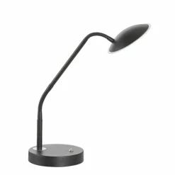 Luminaires Fischer & Honsel Lampe de table Fischer & Honsel Tallri LED Noir, 1 lumière