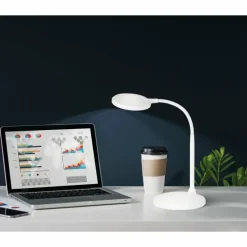 Luminaires Fischer & Honsel Lampe de table Fischer & Honsel Work LED Blanc, 1 lumière* Éclairage Led