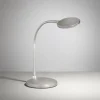 Luminaires Fischer & Honsel Lampe de table Fischer & Honsel Work LED Argenté, 1 lumière* Éclairage Led