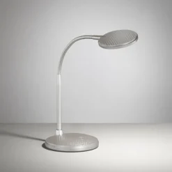 Luminaires Fischer & Honsel Lampe de table Fischer & Honsel Work LED Argenté, 1 lumière* Éclairage Led