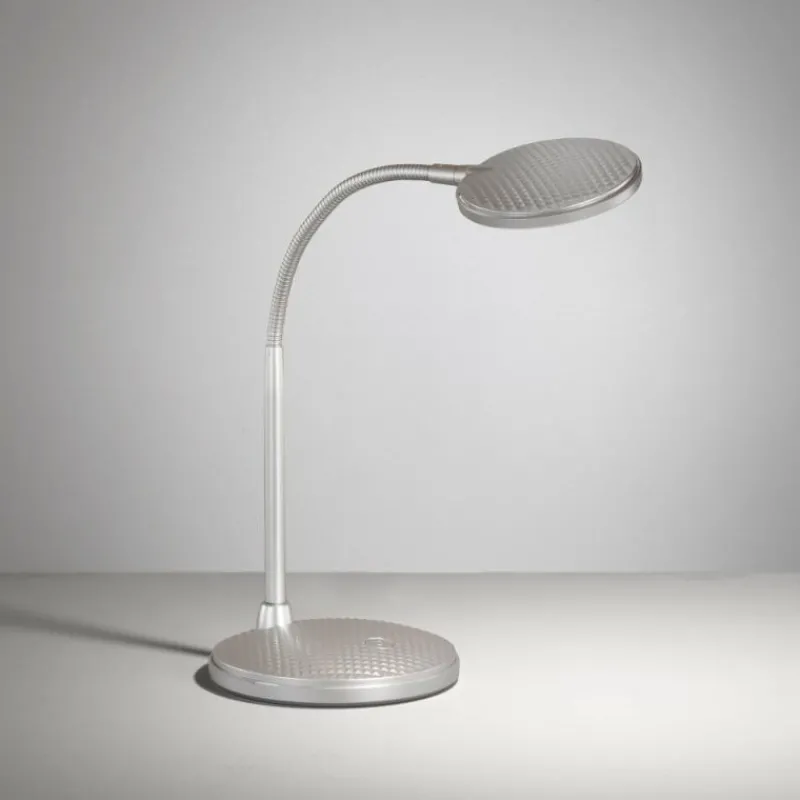 Luminaires Fischer & Honsel Lampe de table Fischer & Honsel Work LED Argenté, 1 lumière* Éclairage Led
