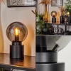 hofstein Lampe de table Flawil Noir, 1 lumière