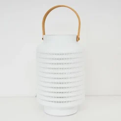 Luminaires Scandinaves-hofstein Lampe de table Forrnes Beige, Blanc, 1 lumière