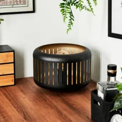 hofstein Lampe de table Fournie Noir, 1 lumière* Lampes À Poser