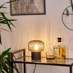 hofstein Lampe de table Gallo Noir, 1 lumière