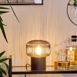 hofstein Lampe de table Gallo Noir, 1 lumière