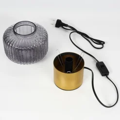 hofstein Lampe de table Gallo Or, Laiton, 1 lumière