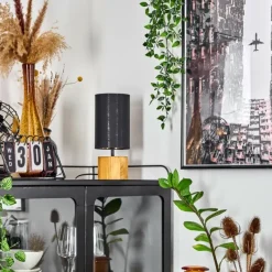 Lampes En Tissu-hofstein Lampe de table Geneva Écru, 1 lumière