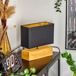 Lampes En Tissu-hofstein Lampe de table Geneva Écru, 1 lumière