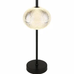 Luminaires Globo Lighting Lampe de table Globo AIDA LED Noir, 1 lumière* Éclairage Led