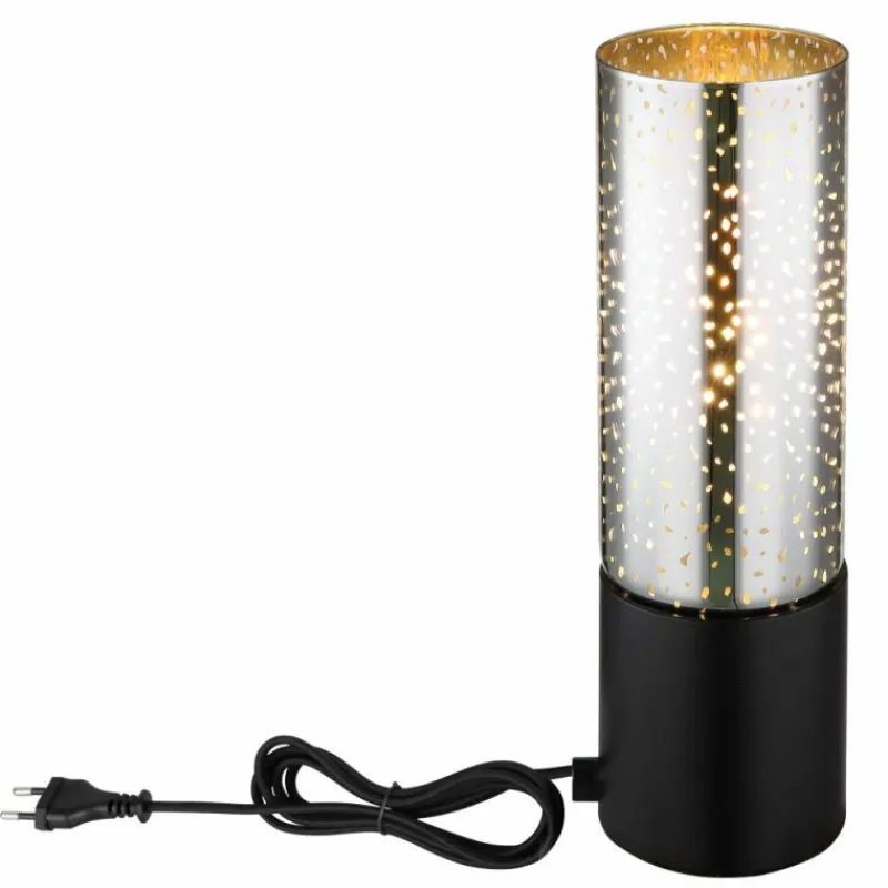 Luminaires Globo Lighting Lampe de table Globo ANNIKA Noir, 1 lumière