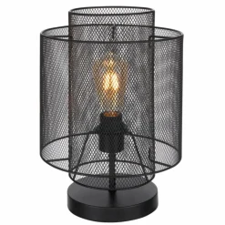 Luminaires Globo Lighting Lampe de table Globo AUGUSTIN Noir, 1 lumière* Lampes À Poser