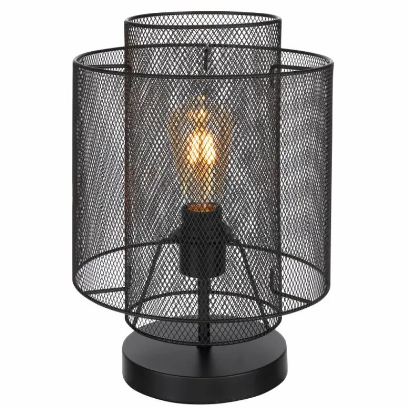 Luminaires Globo Lighting Lampe de table Globo AUGUSTIN Noir, 1 lumière* Lampes À Poser