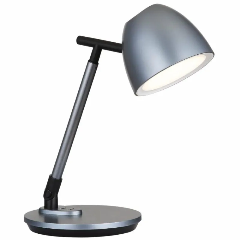 Luminaires Globo Lighting Lampe de table Globo CASALA LED Gris, Blanc, 1 lumière* Lampes À Poser