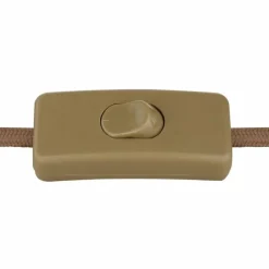 Suspension Verre Fumé-Luminaires Globo Lighting Lampe de table Globo COMMA Laiton, Noir, 1 lumière