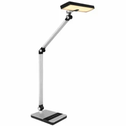 Luminaires Globo Lighting Lampe de table Globo DALLY LED Aluminium, Noir, 1 lumière* Éclairage Led