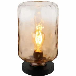 Luminaires Globo Lighting Lampe de table Globo DARINA Noir, 1 lumière