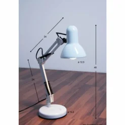 Luminaires Scandinaves-Luminaires Globo Lighting Lampe de table Globo Famous Blanc, 1 lumière