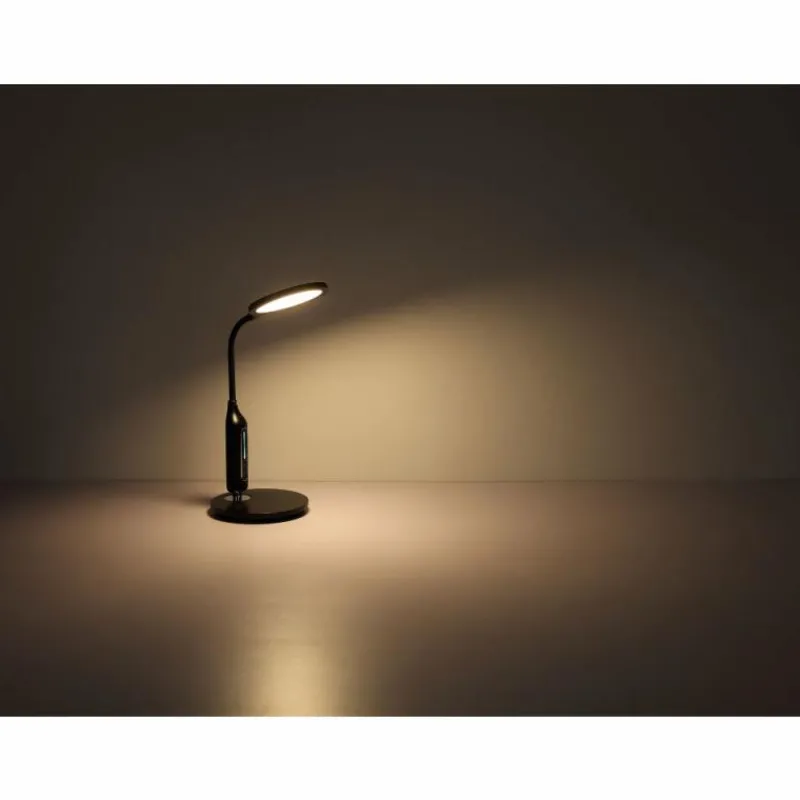 Luminaires Globo Lighting Lampe de table Globo FRUGGY LED Chrome, Noir, 1 lumière* Éclairage Led