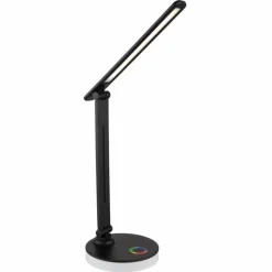 Luminaires Globo Lighting Lampe de table Globo GERALDO LED Noir, 1 lumière, Changeur de couleurs* Éclairage Led