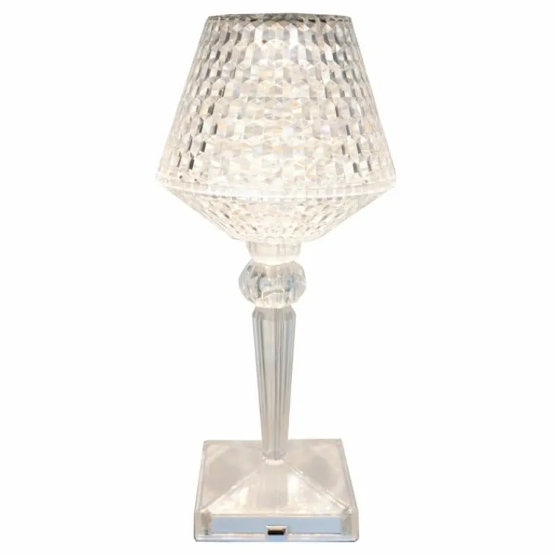 Luminaires Globo Lighting Lampe de table Globo GIXI LED Transparent, 1 lumière* Éclairage Led