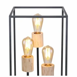 Luminaires Globo Lighting Lampe de table Globo HAGAR Noir, 3 lumières* Lampes À Poser