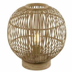 Style Boho-Chic-Luminaires Globo Lighting Lampe de table Globo HILDEGARD Brun, 1 lumière
