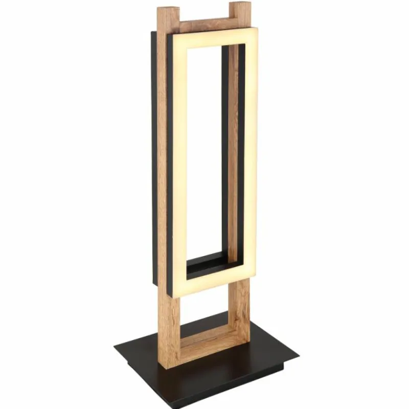 Luminaires Globo Lighting Lampe de table Globo ILLA LED Noir, 1 lumière* Éclairage Led