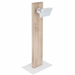 Lampes En Bois-Luminaires Globo Lighting Lampe de table Globo JOYA LED Bois clair, Blanc, 1 lumière