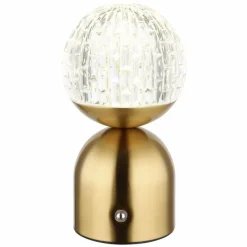 Luminaires Globo Lighting Lampe de table Globo JULSY LED Laiton, 1 lumière* Éclairage Led