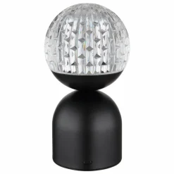 Luminaires Globo Lighting Lampe de table Globo JULSY LED Noir, 1 lumière* Éclairage Led