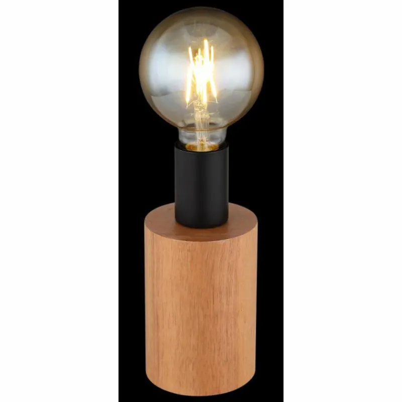 Luminaires Scandinaves-Luminaires Globo Lighting Lampe de table Globo KIRA Brun foncé, 1 lumière