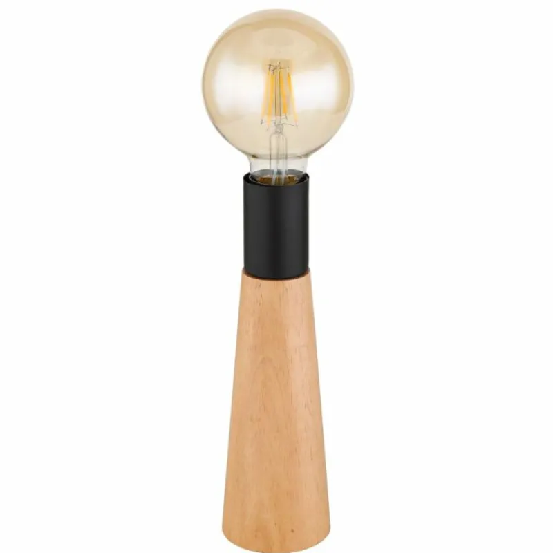 Luminaires Scandinaves-Luminaires Globo Lighting Lampe de table Globo KIRA Brun foncé, 1 lumière