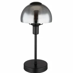 Suspension Verre Fumé-Luminaires Globo Lighting Lampe de table Globo KOKKINI Noir, 1 lumière