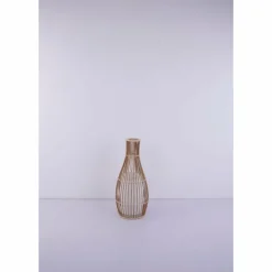 Lampes En Tissu-Luminaires Globo Lighting Lampe de table Globo LAGLIO Brun, 1 lumière