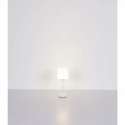 Lampes En Tissu-Luminaires Globo Lighting Lampe de table Globo LUNKI LED Blanc, 1 lumière