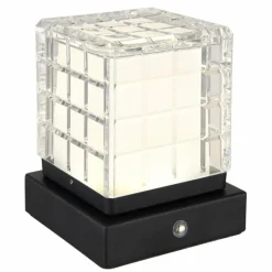 Luminaires Globo Lighting Lampe de table Globo LUNKI LED Noir, 1 lumière