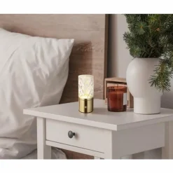 Luminaires Globo Lighting Lampe de table Globo LUNKI LED Laiton, 1 lumière