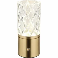 Luminaires Globo Lighting Lampe de table Globo LUNKI LED Laiton, 1 lumière