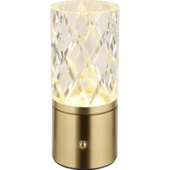 Luminaires Globo Lighting Lampe de table Globo LUNKI LED Laiton, 1 lumière