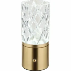 Luminaires Globo Lighting Lampe de table Globo LUNKI LED Laiton, 1 lumière