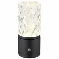 Luminaires Globo Lighting Lampe de table Globo LUNKI LED Noir, 1 lumière