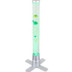 Luminaires Globo Lighting Lampe de table Globo MENDOZA LED Argenté, Transparent, 1 lumière, Changeur de couleurs* Éclairage Led