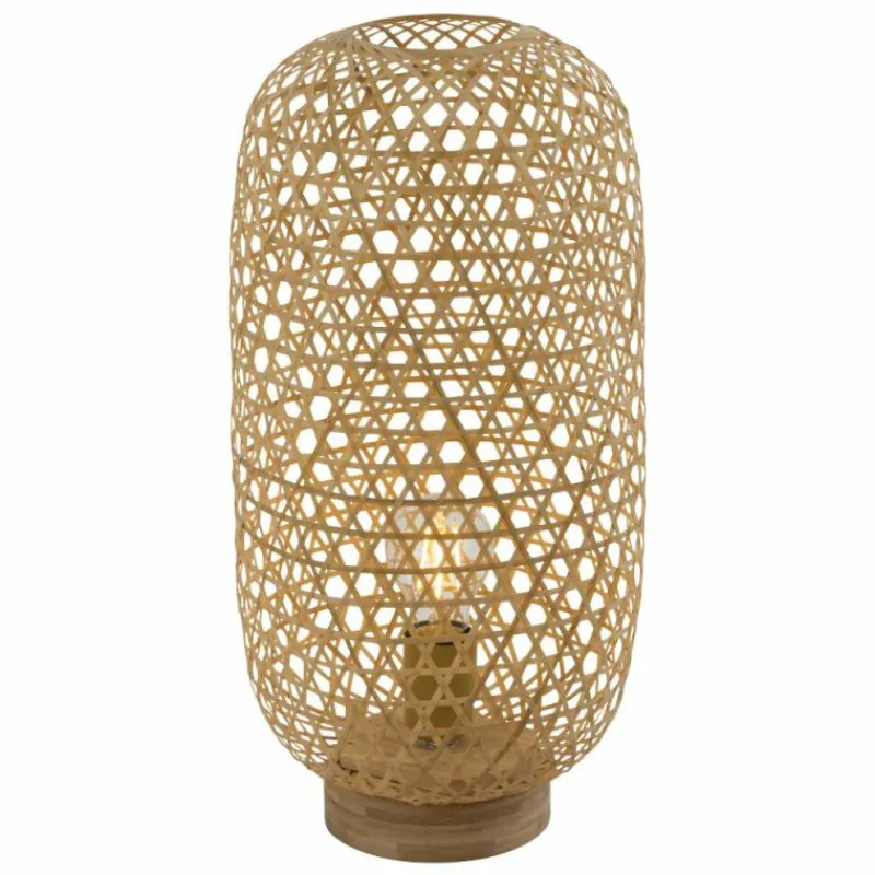 Style Boho-Chic-Luminaires Globo Lighting Lampe de table Globo MIRENA Brun, 1 lumière