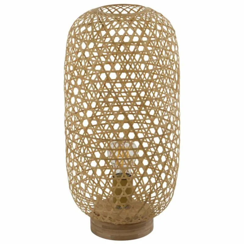 Style Boho-Chic-Luminaires Globo Lighting Lampe de table Globo MIRENA Brun, 1 lumière