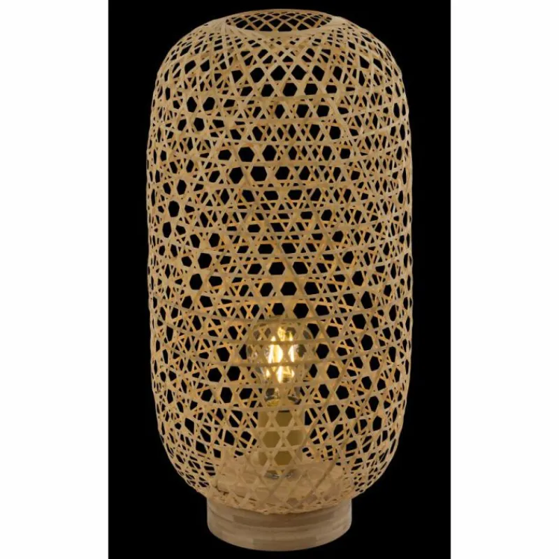Style Boho-Chic-Luminaires Globo Lighting Lampe de table Globo MIRENA Brun, 1 lumière