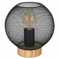 Luminaires Globo Lighting Lampe de table Globo PABLO Noir, 1 lumière* Lampes À Poser