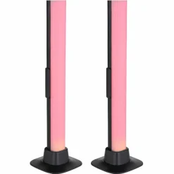 Luminaires Globo Lighting Lampe de table Globo POLLIVER LED Noir, 1 lumière, Changeur de couleurs